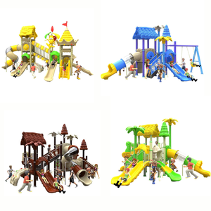 Novel Design Boa Qualidade Kindergarten Crianças Joyful Slides Outdoor Playground Equipment