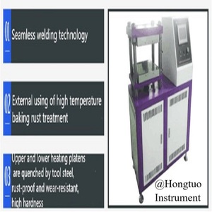 Plastic Rubber <strong>Testing</strong> Equipment <strong>Servo</strong> <strong>Control</strong> High Precision Rubber Vulcanizer Lab Platen Vulcanizing Press <strong>Machine</strong> - Product Image 6