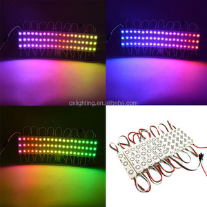 12 В 5050 умный водонепроницаемый Инжекционный RGB пиксель WS2811 Светодиодный пиксельный модуль точечный свет для буквы знак - Product Image 5
