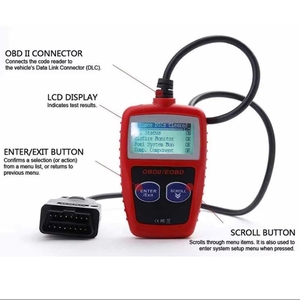 MS309 OBD2 tarayıcı otomotiv arıza algılama cihazı araç teşhis motor kodu okuyucu - Product Image 2