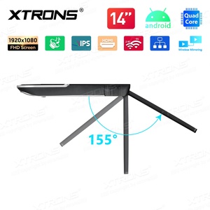 XTRONS 14英寸FHD IPS屏幕安卓1080P车顶监视器高清和CVBS输入翻转总线监视器液晶监视器 - Product Image 3