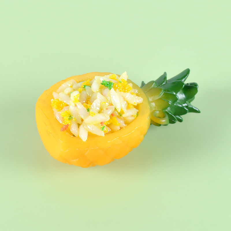 Arroz frito con huevo - Sin salsa