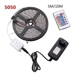 24-кнопочный ИК-пульт дистанционного управления для 5050 RGB полосы света мигающий диммер RGB для бега программируемый светодиодный контроллер света - Product Image 5