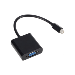 Adaptador Mini DP macho a DVI/VGA hembra, Carcasa de ABS, convertidor dp a VGA, adaptador DisplayPort a VGA - Product Image 5