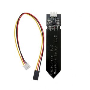 Kapazitiver Bodenfeuchte sensor Korrosions beständiger Breit spannungs draht für Arduino Analog Capac itive Bodenfeuchte sensor V1.2