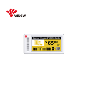 Minew 2.13นิ้วราคาดิจิตอล: ต่ำอุณหภูมิ BLE 5.0ไร้สาย E-Ink Display Esl สำหรับสมาร์ทขายปลีก Esl Complete Solution - Product Image 2