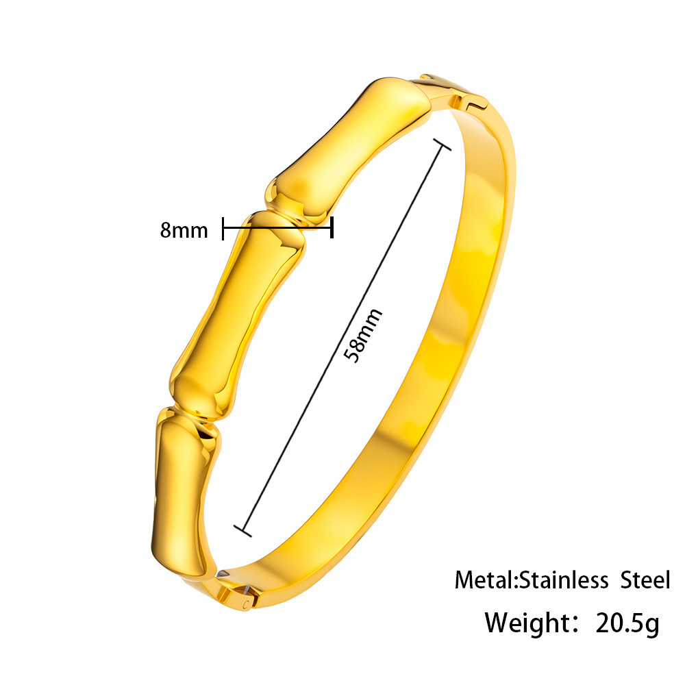 Bracciale in oro Hmsz103-slub-858mm