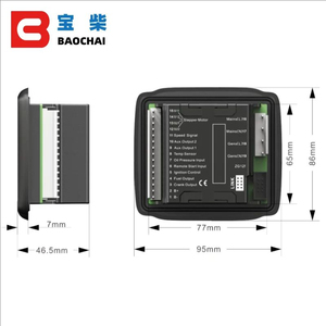 Parti del generatore Smartgen Plc Controller di programmazione Auto Start Stop at pannello di controllo MGC120 - Product Image 2