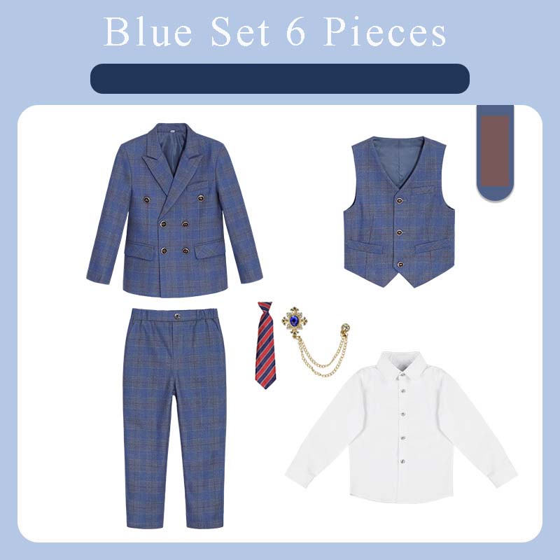 Blue set 6 pieces