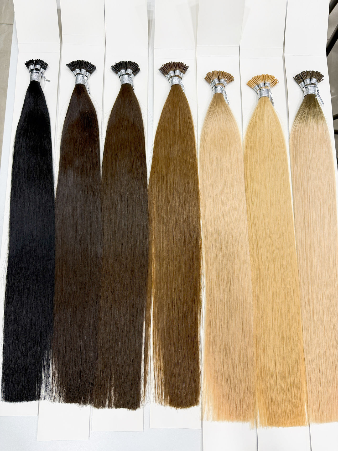 Couleur foncée Couleur blonde