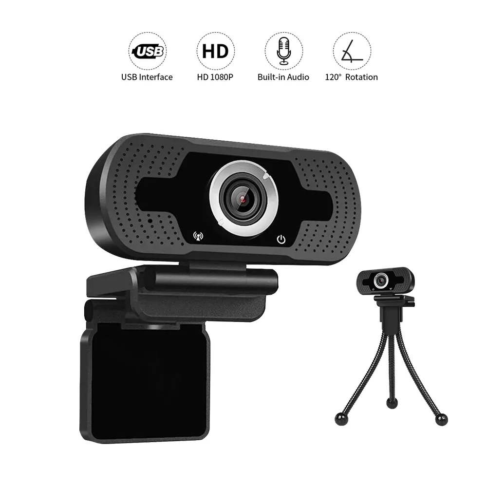 Cámara Loosafe Webcam 1080p con micrófono Hd OEM Microsoft enfoque automático inalámbrico Zoom óptico Usb