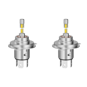 2025最新H4ミニLEDヘッドライト30W 3500LM 6500kセラミックボード付き360度発光ヘッドライト電球カーリトロフィット用 - Product Image 1