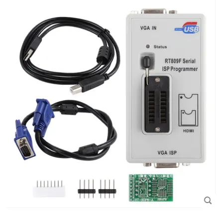 Programmateur écran LCD ips/RT809F, carte principale, USB haute vitesse, combustion BIOS, programme de lecture et d'écriture,