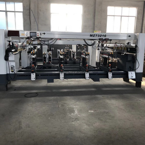 Automatic Panel Furniture Production <strong>Line</strong> Vertical Horizontal <strong>Drilling</strong> Multi Row Drill for Wood