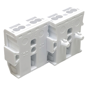 2イン4アウトプレス端子P02-M2スーパースリムクイックコネクタ端子ブロックを直接挿入 - Product Image 3