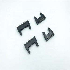 Box <strong>Header</strong> with Latches Right Angle Dip Type Shrouded <strong>Header</strong> - Product Image 1