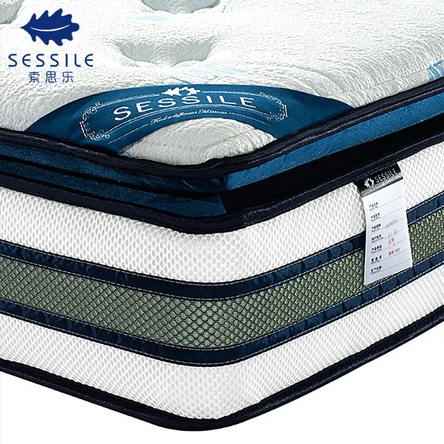 Hersteller Großhandel Massage Tasche Frühling Erwachsene Tatami Schlaf Latex Bett Matratze