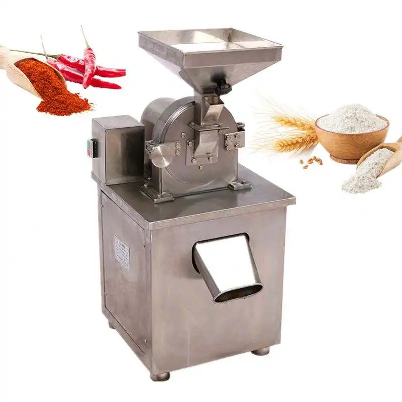 Customized electric teff flour milling machine in ethiopia grinder grain mill electric spice mill blender for sell