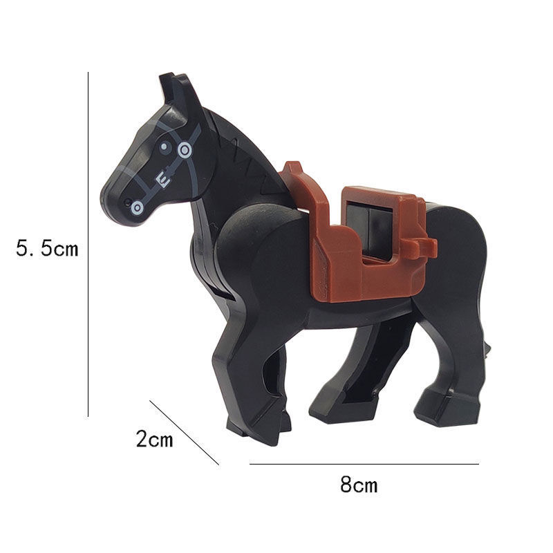 Un cheval noir