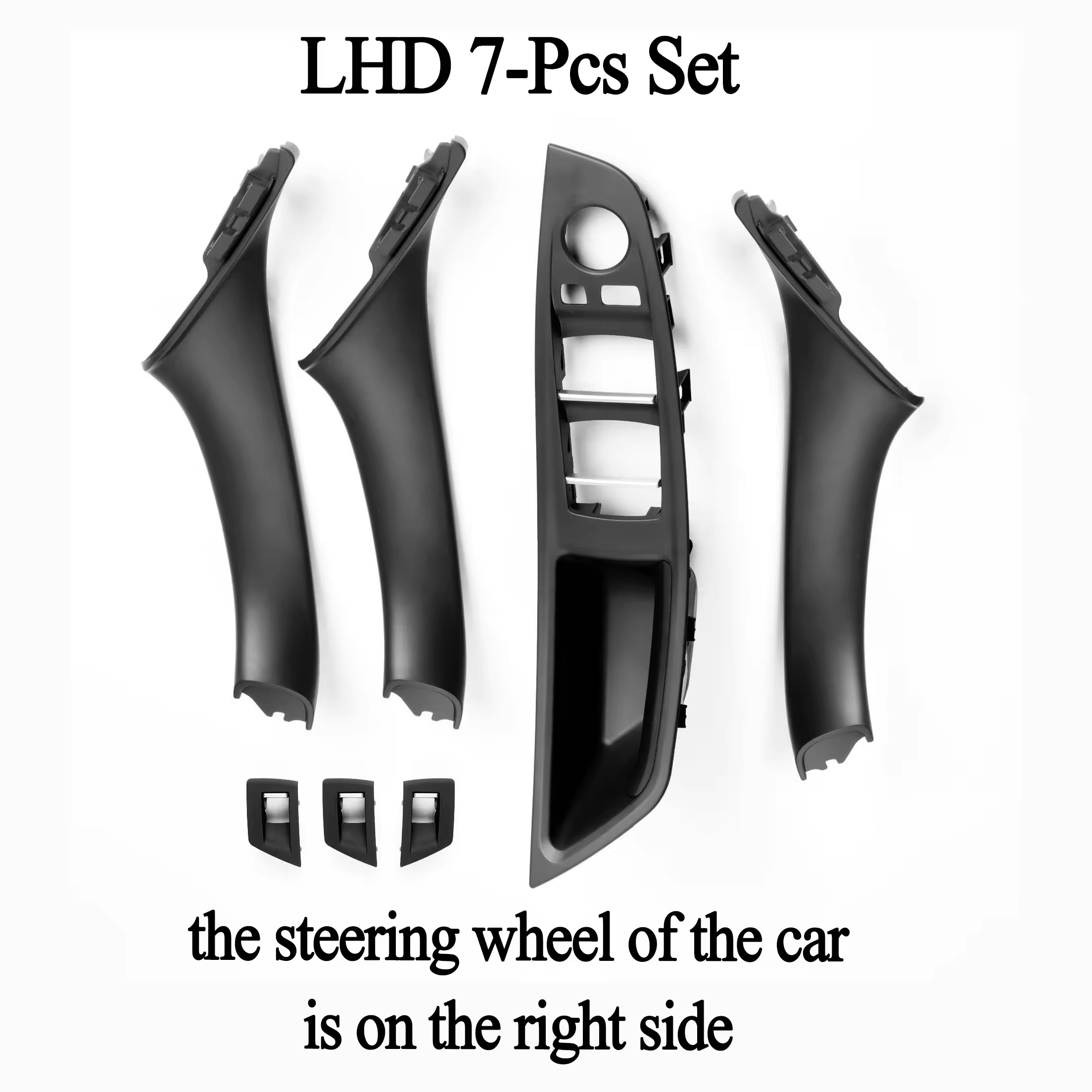 LHD Nero 7 pezzi
