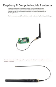 Hot Raspberry PI Computer modul 4 S MA Antennen kabel Antennen kit Externe Antenne - Product Image 5