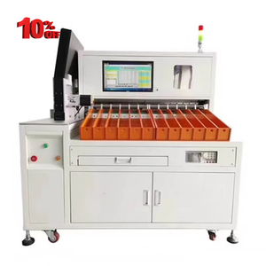 Máquina clasificadora automática de celdas cilíndricas de 12 canales, clasificador de prueba de capacidad de batería de litio 18650 para procesamiento de paquetes de baterías - Product Image 1