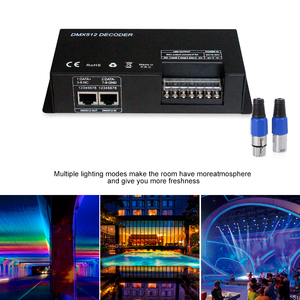Высокая мощность 30A dip-переключатель DMX контроллер RGB 3-канальный DMX512 декодер для сценического освещения - Product Image 2