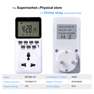 Hochwertiger digitaler Multi-Timer für Pigital-Doppelsc halter - Product Image 4