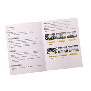 定制小册子三折指导手册促销传单折叠目录小册子印刷 - Product Image 5