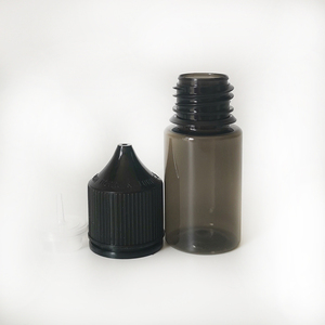 Plastic Oil 60ml 15ml 30ml 10ml Empty 50ml V2 Pet Plastic Short Body Black Dropper 120ml <strong>V3</strong> Bottles - Product Image 2