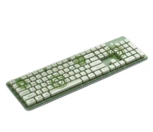 Sitio web de compras en línea de Cooig LANGTU LT600 Bluetooth retroiluminado Full Metal Panel membrana teclado ratón conjunto - Product Image 6
