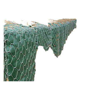 Barriera di taglio per saldatura esagonale resistente alla corrosione della rete di gabbioni in poliestere - Product Image 1