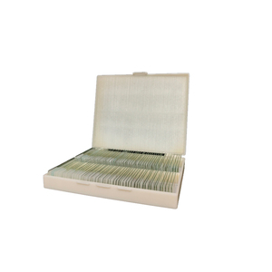 Caja de portaobjetos de microscopio biológico S100, Sección de portaobjetos de microscopio para laboratorio - Product Image 2