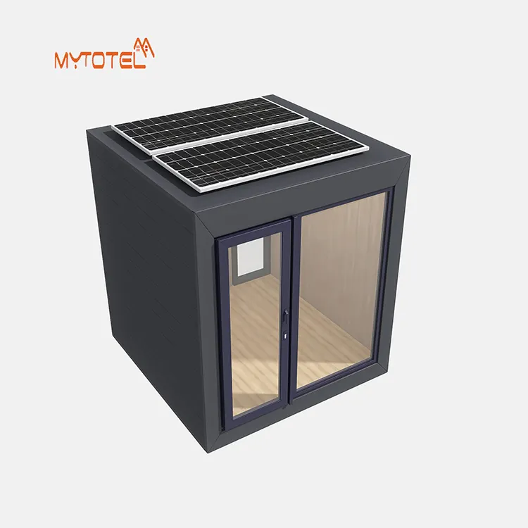 Mytotel — capsule solaire pour chambre à coucher, conteneur de bureau, petite maison de jardin, pots de bureau, tente, conteneur