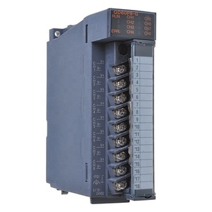 Mitsubishi-controlador PLC serie Q, QD60P8-G, módulo de entrada de pulso de canal aislado