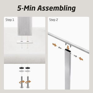 Ağır mermer taban ile zemin havlu askısı aparatı, yükseltilmiş ve istikrarlı tasarım. - Product Image 5