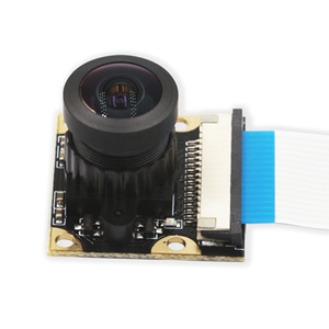 Módulo de cámara OEM Raspberry Pi OV5647 5MP 160 grados gran angular lente ojo de pez Raspberry Pi 3/2 modelo B cámara mini