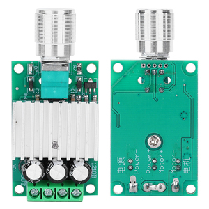 <strong>DC</strong> <strong>Motor</strong> Governor 12V 24V 10A High-Power <strong>PWM</strong> <strong>DC</strong> <strong>Motor</strong> Governor Adjustment <strong>Speed</strong> <strong>Controller</strong> Temperature Dimming Switch - Product Image 5