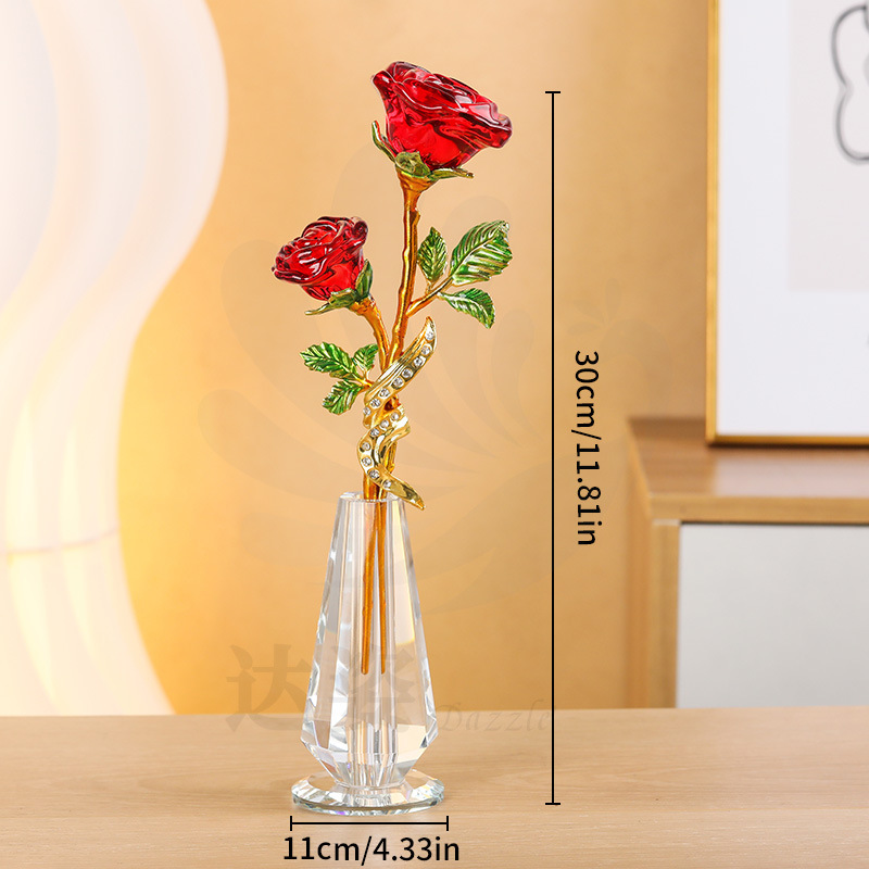 New 2 premium red roses