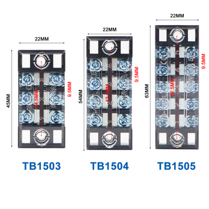 TBシリーズ端子電流端子台25Aコネクタ端子台ネジ端子台 - Product Image 2