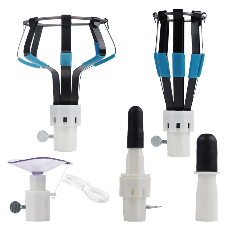 Set de pértiga azul de 4 secciones y 5.4 metros + cambiador de lámpara