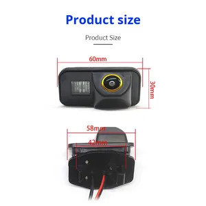 Cho Corolla tích hợp trong xe 3.5 "độ nét cao 1080P đảo ngược hình ảnh ban đêm tầm nhìn không thấm nước Máy ảnh 1 năm bảo hành - Product Image 1