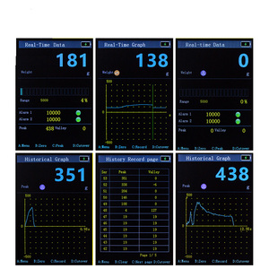 Medidor de fuerza portátil Dinamómetro de mano digital Instrumento de medición Pull Indicador de celda de carga de empuje Recargable de mano - Product Image 6