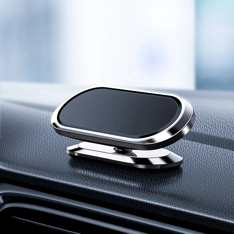 Новый универсальный настольный самоклеящийся автомобильный мини-металлический 360 вращающийся магнитный вентиляционный пульт для телефона