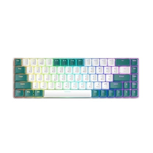 Teclado mecánico T8 RGB, teclas luminosas, teclado para juegos con cable, retroiluminación USB para tableta, ordenador portátil, Gamer, 68 teclas, TYPE-C - Product Image 1