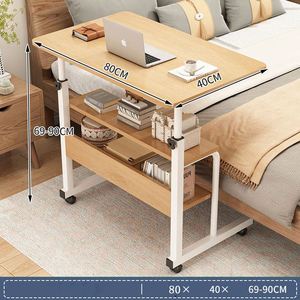 Professional Newly <strong>Multi</strong>-<strong>Function</strong> Adjustable Foldable With Wheels Small <strong>Table</strong> on the Bed <strong>Table</strong> <strong>Computer</strong> Desks - Product Image 5
