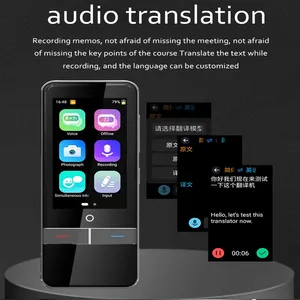 Portable Compact Mini Automatic Voice Translator 139 <strong>Languages</strong> Made China Android <strong>Operation</strong> <strong>System</strong> 4G/5G IPS Touch Screen WiFi - Product Image 3