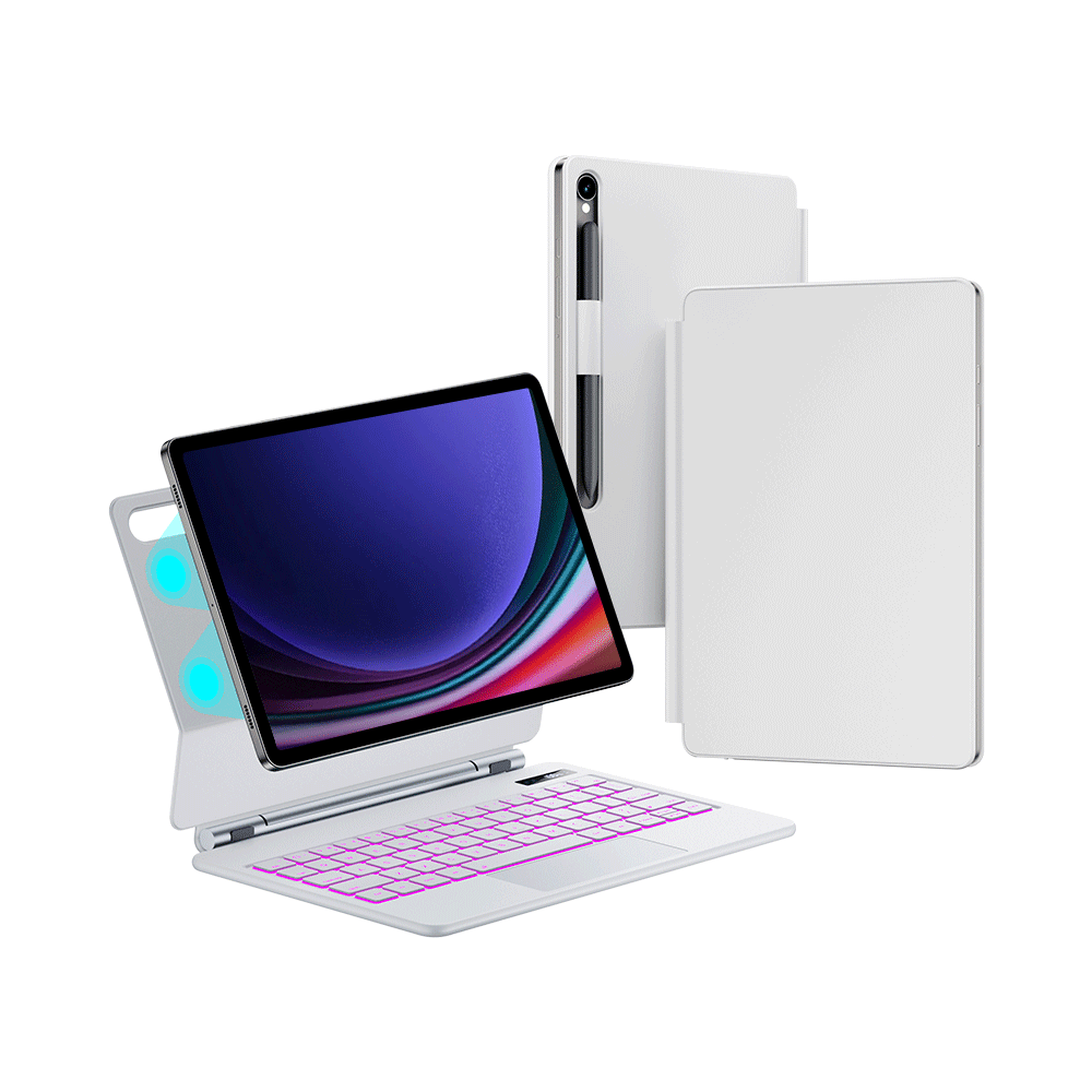 For Samsung Tab S9 White
