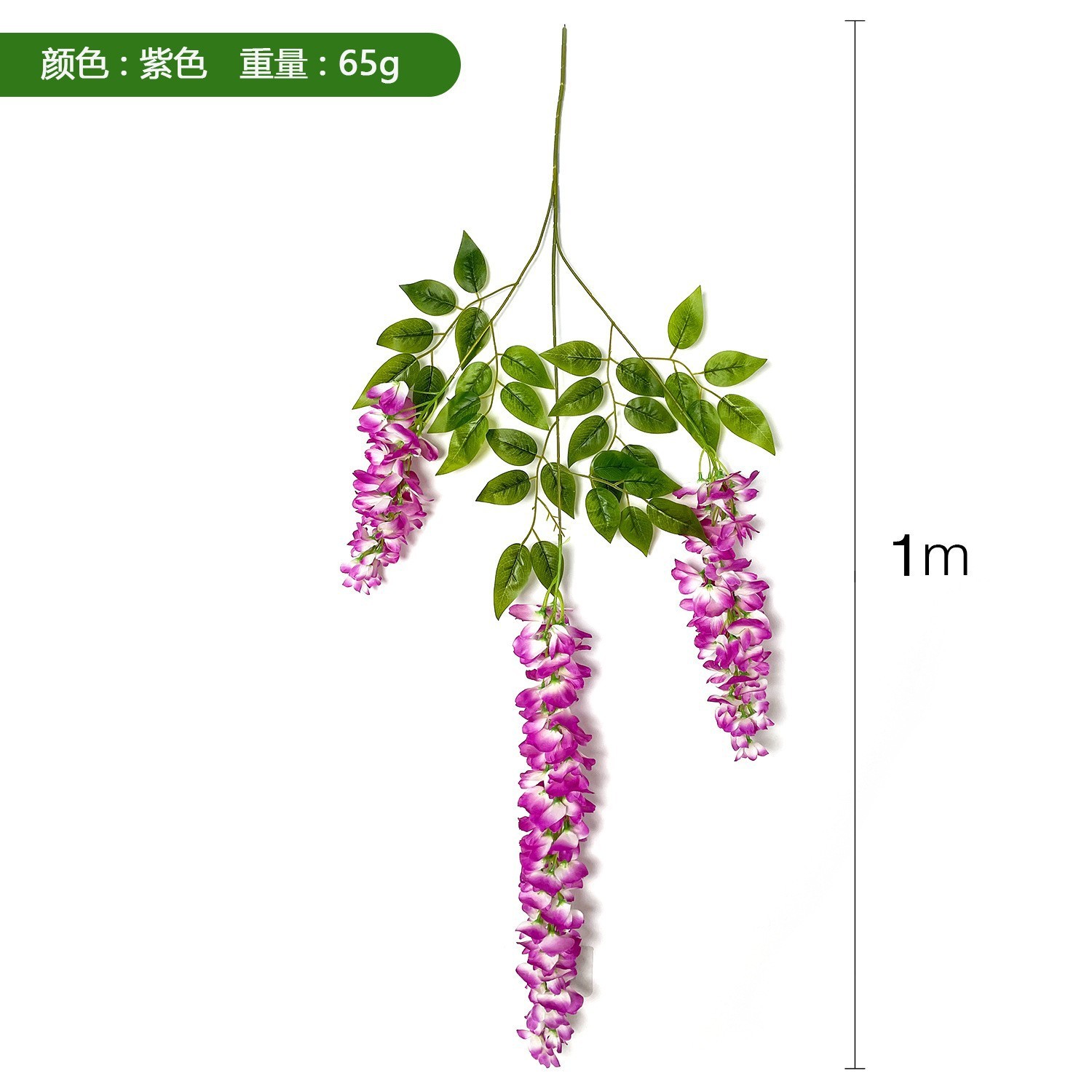 Trident a amélioré le glycine violet-rouge-abol de style long