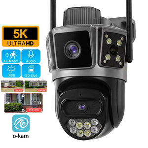 10MP Dual Lens Outdoor Wifi <strong>Security</strong> Camera Night Vision Full Color AI Motion Detection CCTV Camera <strong>System</strong> - Product Image 1